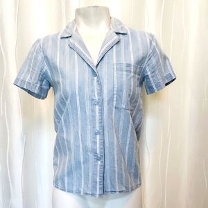 United By Blue Striped Button Shirt